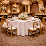WHITE SPUN TABLE TOPS